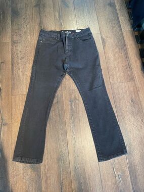 Men's Skinny Black Jeans with Stretch Comfort